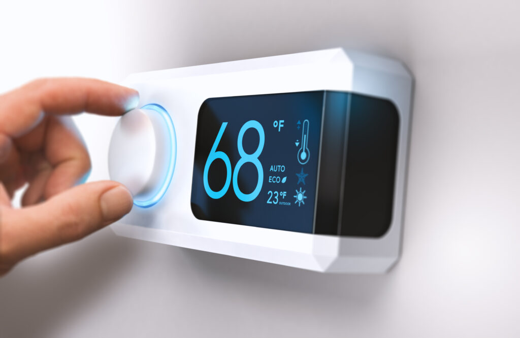 thermostat set too low